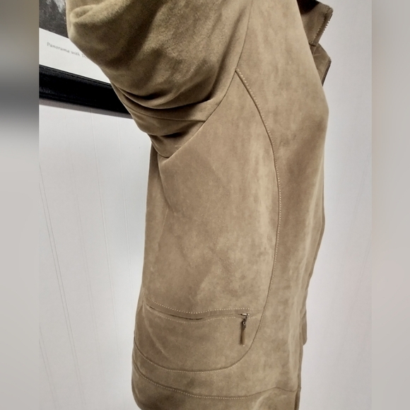 Doncaster Women's Light Brown Full Zip Casual Jacket Size 14 - Picture 4 of 7